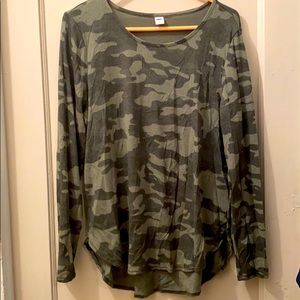 Old Navy Camouflage Sweater